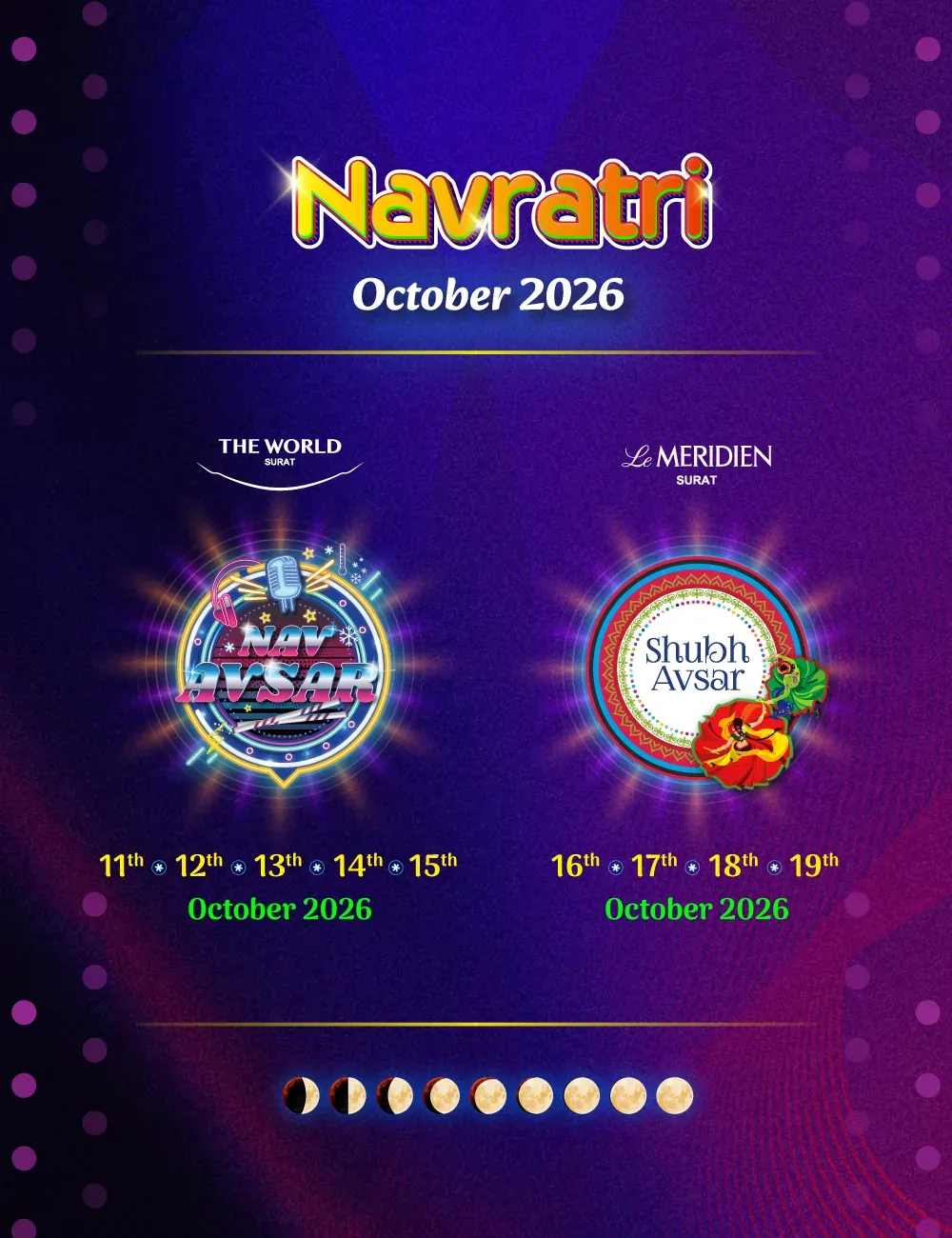 Nav Avsar & Shubh Avsar Navratri - Surat