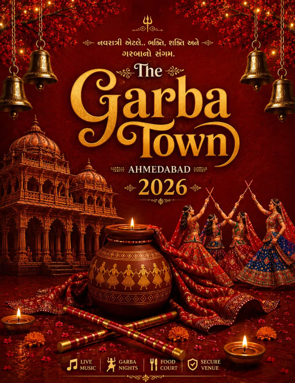 The Garba Town Ahmedabad 2026